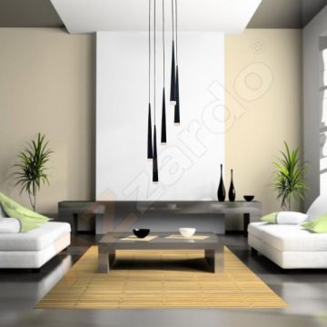 AZzardo STYLO MD1220A-5 BK lampa wisząca 5x40W/G9 