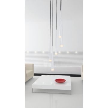 AZzardo STYLO MD1220A-5 WH lampa wisząca 5x40W/G9 