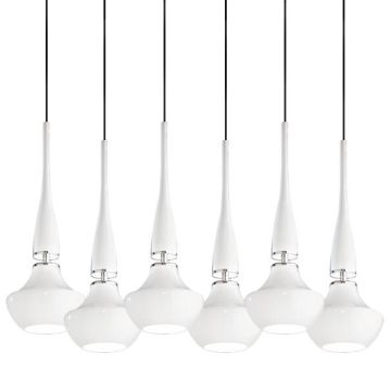 AZzardo TASOS MD2095-6W lampa wisząca 6x40W/E14 