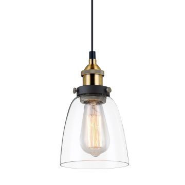 Italux FRANCIS MDM-2563/1 GD+CL Zwis sufitowy 1x40W/E27