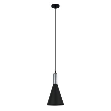 Italux KHALEO MDM-3030/1 BK+CR lampa wisząca 1x60W/E27 