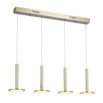 Italux OLIVER MD17033012-4B GOLD  Lampa wisząca 1x60W/LED