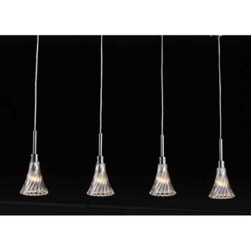 Italux PATRIA MD1100308-4A lampa wisząca 4x40W/G9 
