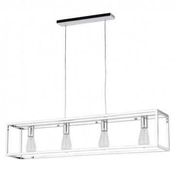 Italux SIGALO MD-BR4366-D4 CH  Lampa wisząca 4x60W/E27
