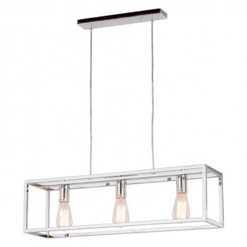Italux SIGALO MD-BR4367-D3 CH  Lampa wisząca 3x60W/E27