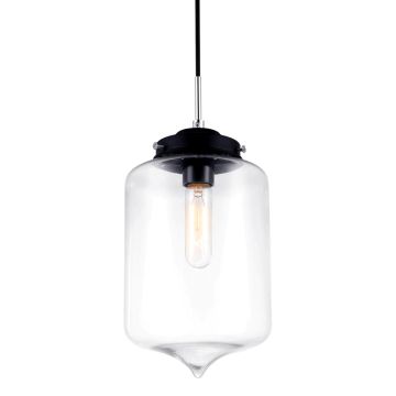Italux TUBE MDM2095/1 B lampa wisząca 1x40W/E27 
