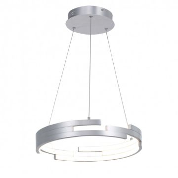 Italux VELAR MD16003097-1B SILVER  Lampa wisząca 1x60W/LED