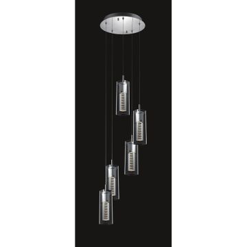 Italux VERIZON MD109003-5B lampa wisząca 5x35W/GU4/MR11 