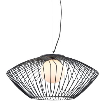 Italux ZENO MDM-3844-1 BK Zwis sufitowy 1x40W/G9
