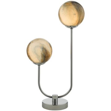 Dar Lighting Mikara MIK4250 lampka stołowa 2x5W/G9  