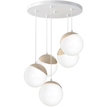 Milagro SFERA WOOD MLP5426 lampa wisząca 5x40W/E14 IP20 