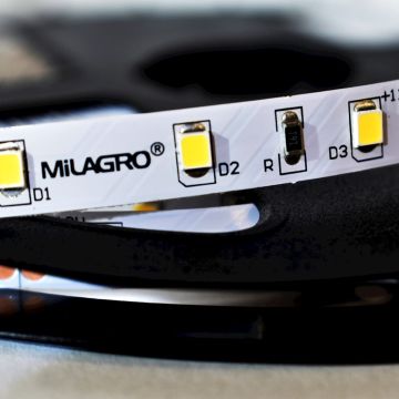 Milagro Taśma LED Pro 5m 60/1mb 24W/500cm Neutralna biała 4000K IP20