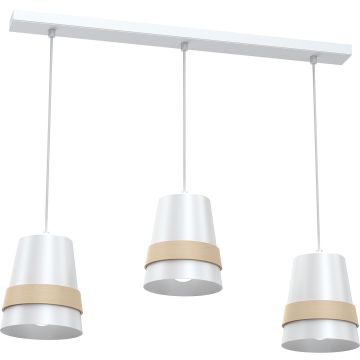 Milagro VENEZIA WHITE MLP5438 lampa wisząca 3x60W/E27 IP20 