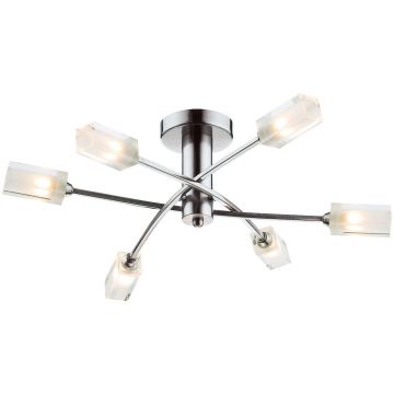 Dar Lighting Morgan MOR6446 lampa sufitowa 6x25W/G9  