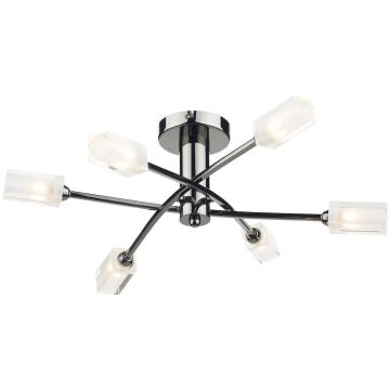 Dar Lighting Morgan MOR6467 lampa sufitowa 6x25W/G9  