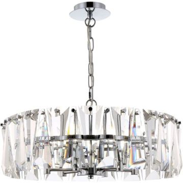 Maytoni Puntes MOD043PL-06CH lampa wisząca 6x60W/E14 IP20 