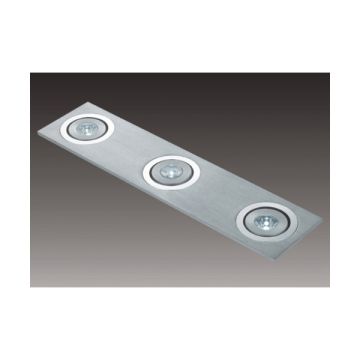 Italux DOWNLIGHTS MQ71815-3B oprawa wpuszczana 3x1W/LED 
