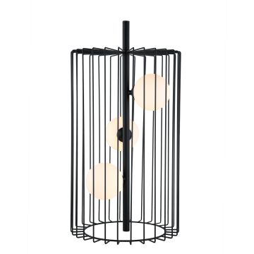 Italux HAYDEN MTM-3935/3 BK Lampa podłogowa 3x25W/G9