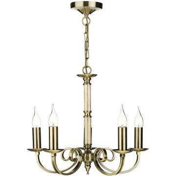 Dar Lighting Murray MUR0575 żyrandol 5x40W/E14  