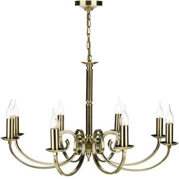 Dar Lighting Murray MUR0875 żyrandol 8x40W/E14  