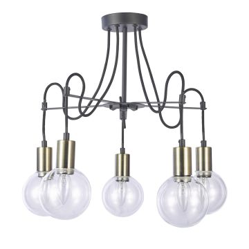 Italux GIANNI MX16096-5A Plafon sufitowy 5x40W/E14
