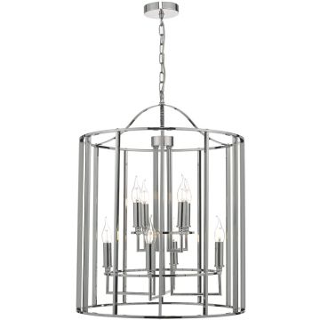Dar Lighting Myka MYK0850 lampa wisząca 8x40W/E14  