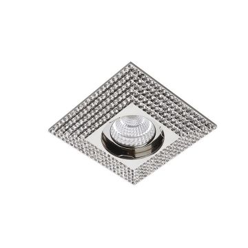 AZzardo PYRAMIDE NC1673SQ-CH Oprawa dekoracyjna 1x50W/GU10 