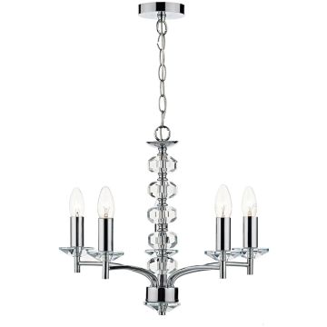 Dar Lighting Oleana OLE0550 żyrandol 5x40W/E14  