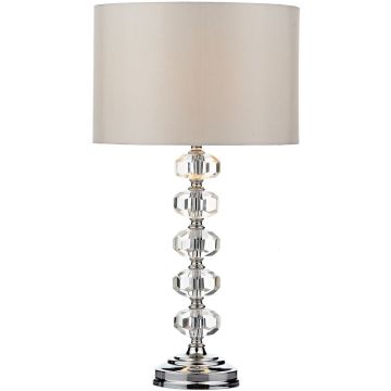 Dar Lighting Oleana OLE4250 lampka stołowa 1x60W/E27  