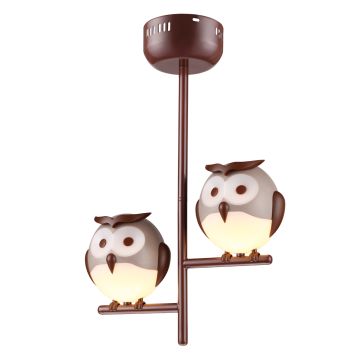 Milagro OWL ML244 Zwis sufitowy dziecięcy 2x6W/G9 