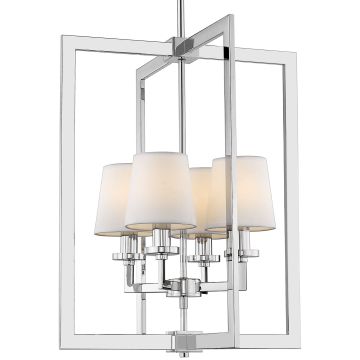 Cosmolight LONDON P04021WH żyrandol 4x40W/E14 
