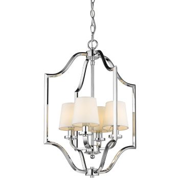 Cosmolight NEW YORK P04380WH żyrandol 4x40W/E14 