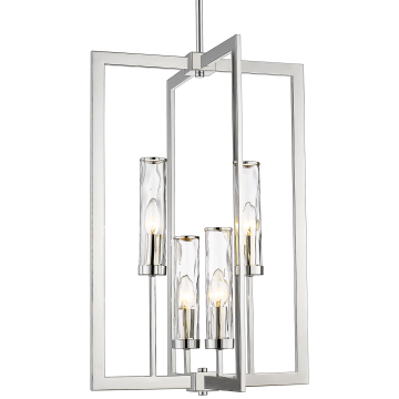 Cosmolight OXFORD P04052NI żyrandol 4x40W/E14 