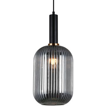 Italux Antiola PND-5588-1L-BK+SG lampa wisząca 1x40W/E27 IP20 