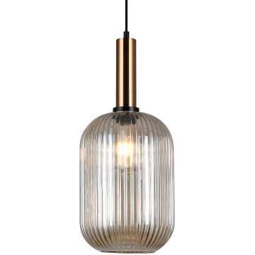 Italux Antiola PND-5588-1L-BRO+AMB lampa wisząca 1x40W/E27 IP20 
