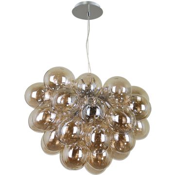 Italux Bento PND-7273-S-8-CGN lampa wisząca 8x28W/G9 IP20 