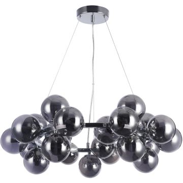 Italux Cabella PND-5252-25-CH+SMK lampa wisząca 25x28W/G9 IP20 