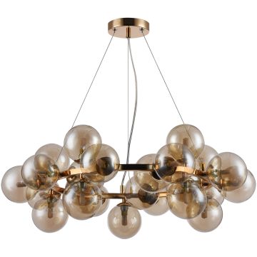 Italux Cabella PND-5252-25-GD-CGN lampa wisząca 25x28W/G9 IP20 