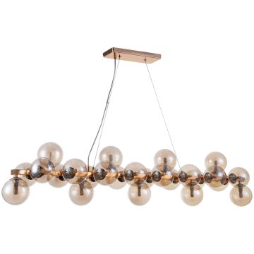 Italux Cabella PND-5252-A-25-GD-CGN lampa wisząca 25x28W/G9 IP20 