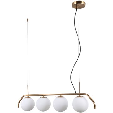 Italux Carimi PND-3300-4-HBR lampa wisząca 4x5W/G9 IP20 