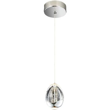 Italux Huelto PND-22112132-1A-CR lampa wisząca 1x4,8W/LED IP20 3000K