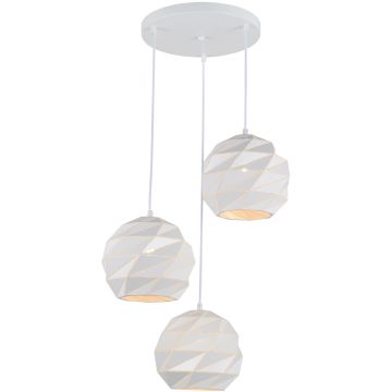 Italux Palermo PND-2424-3S-WH lampa wisząca 3x40W/E27 IP20 