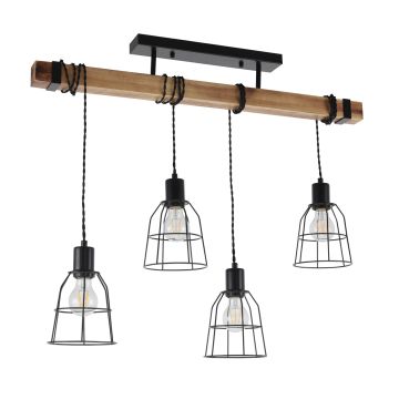 Italux PONTE PND-4290-4-L Zwis sufitowy 4x60W/E27