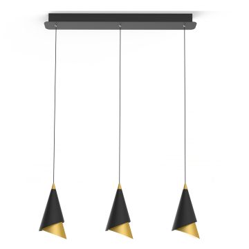 Italux Raalto PND-433128-2 lampa wisząca 3x21W/LED IP20 3000K