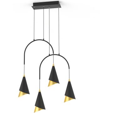 Italux Raalto PND-433128-3 lampa wisząca 4x29,4W/LED IP20 3000K