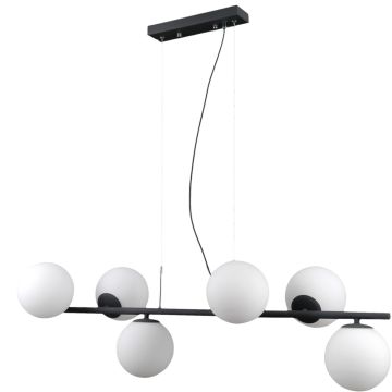 Italux Raddi PND-5510-6-BK lampa wisząca 6x5W/G9 IP20 