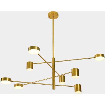 Italux Remdal PND-16374-8 żyrandol 8x35,5W/LED IP20 3000K