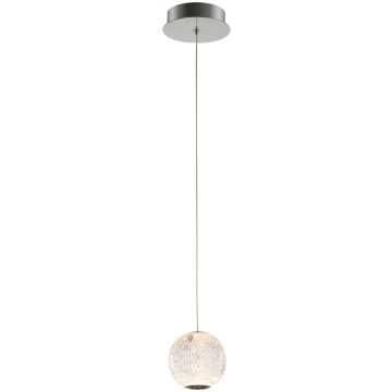 Italux Rosario PND-12220121-1A-CR lampa wisząca 1x4,2W/LED IP20 3200K