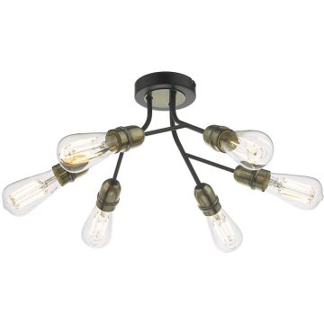 Dar Lighting Remy REM0654 lampa sufitowa 6x60W/E27  