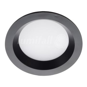 Lumifall SANTOLED SANTOLED 175 CZARNA oprawa wpuszczana 1x15W/LED 3000K